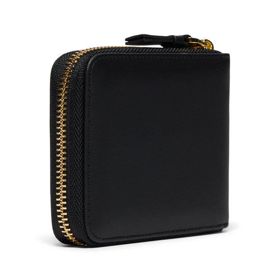 Dime Cursive Zip Wallet (Black)