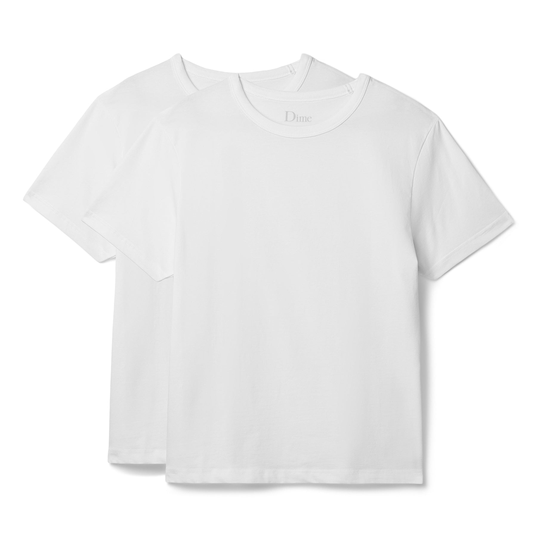 Dime Classic 2 Pack Undershirts (White)
