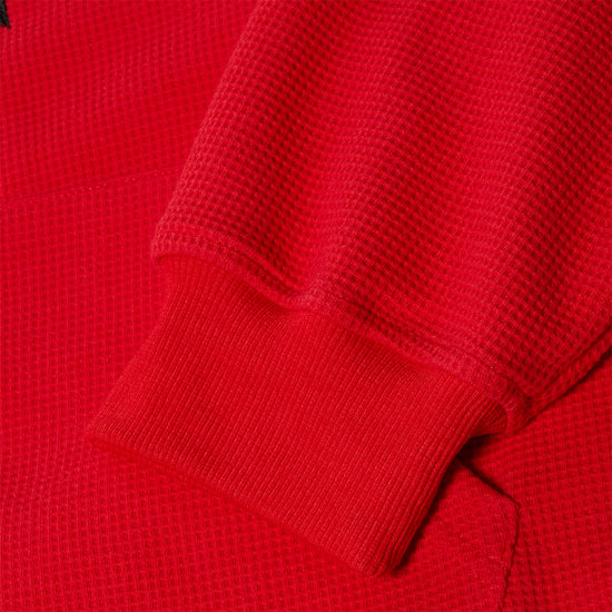 Carpet Company C-Star Thermal Zip Hoodie (Red)