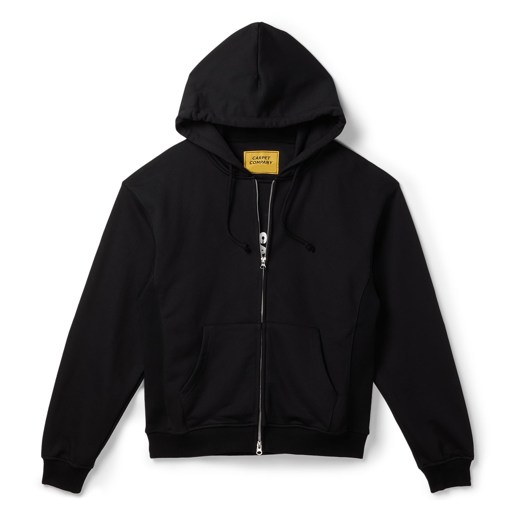 Carpet Company Fake Zip Up Hoodie (Black)