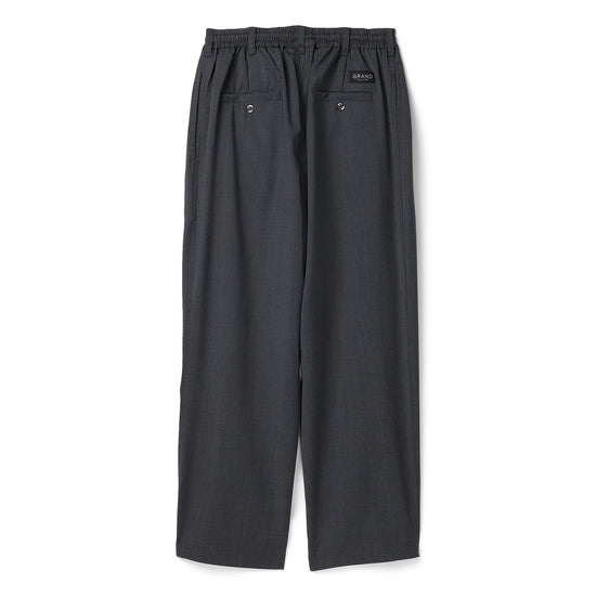 Grand Collection Wool Pant (Charcoal)