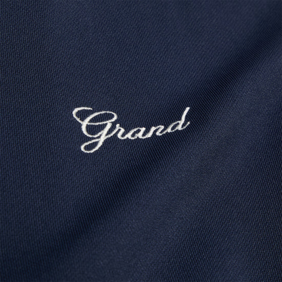 Grand Collection Tricot Track Jacket (Navy/Off White)