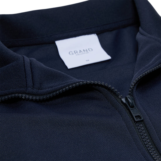 Grand Collection Tricot Track Jacket (Navy/Off White)