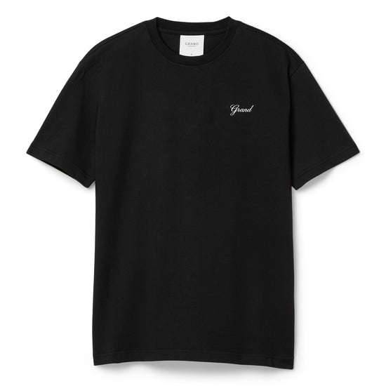 Grand Collection Script Tee (Black)