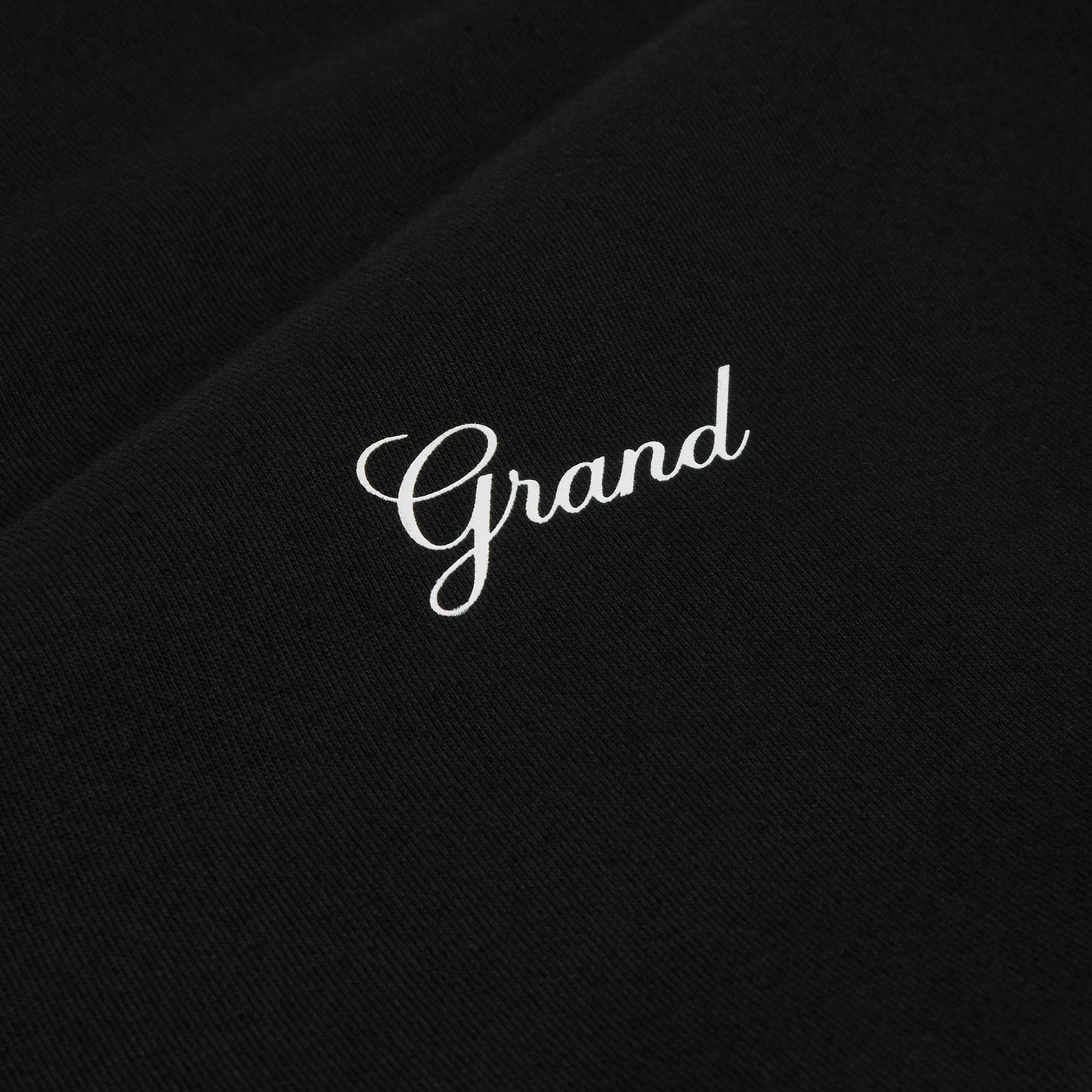 Grand Collection Script Tee (Black)