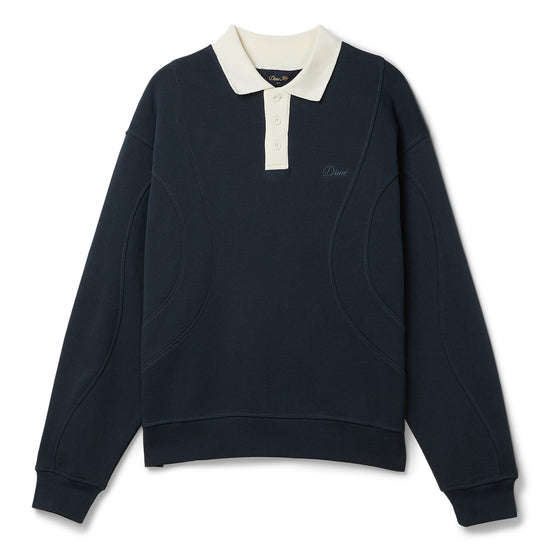 Dime French Terry Rugby (Navy)