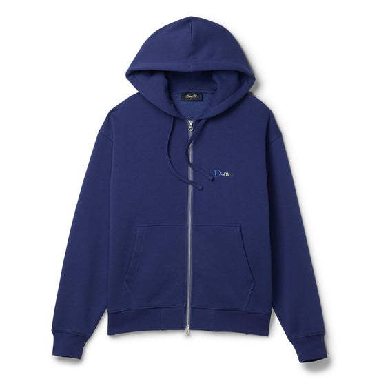 Dime Friends Zip Hoodie (Night Blue)