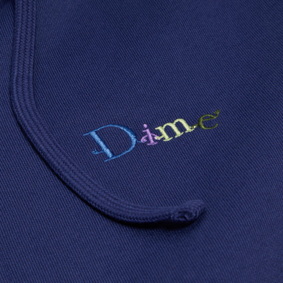 Dime Friends Zip Hoodie (Night Blue)