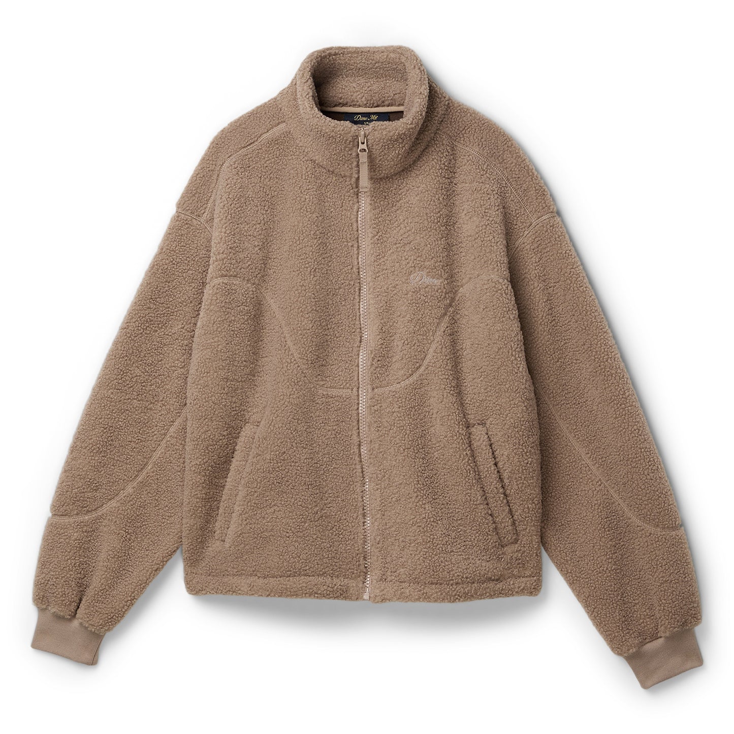Dime Polar Fleece Sherpa Zip (Latte)