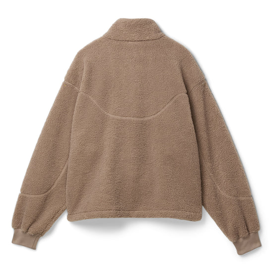 Dime Polar Fleece Sherpa Zip (Latte)