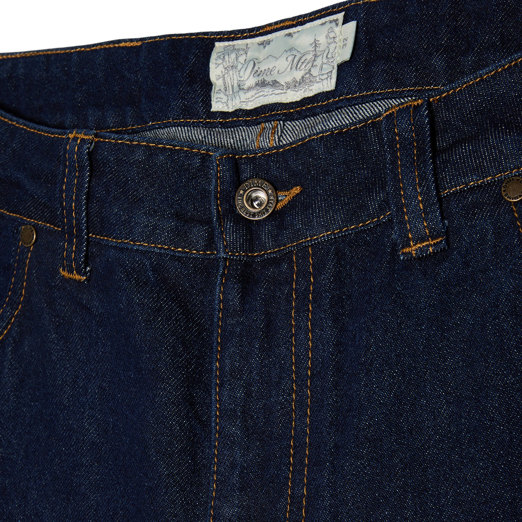 Dime Relaxed Denim Pants (Indigo)