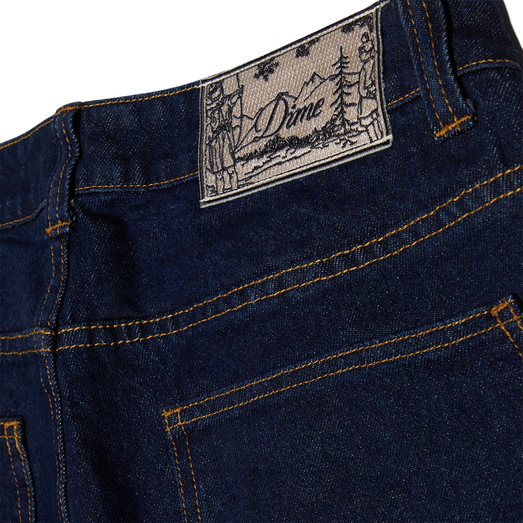 Dime Relaxed Denim Pants (Indigo)