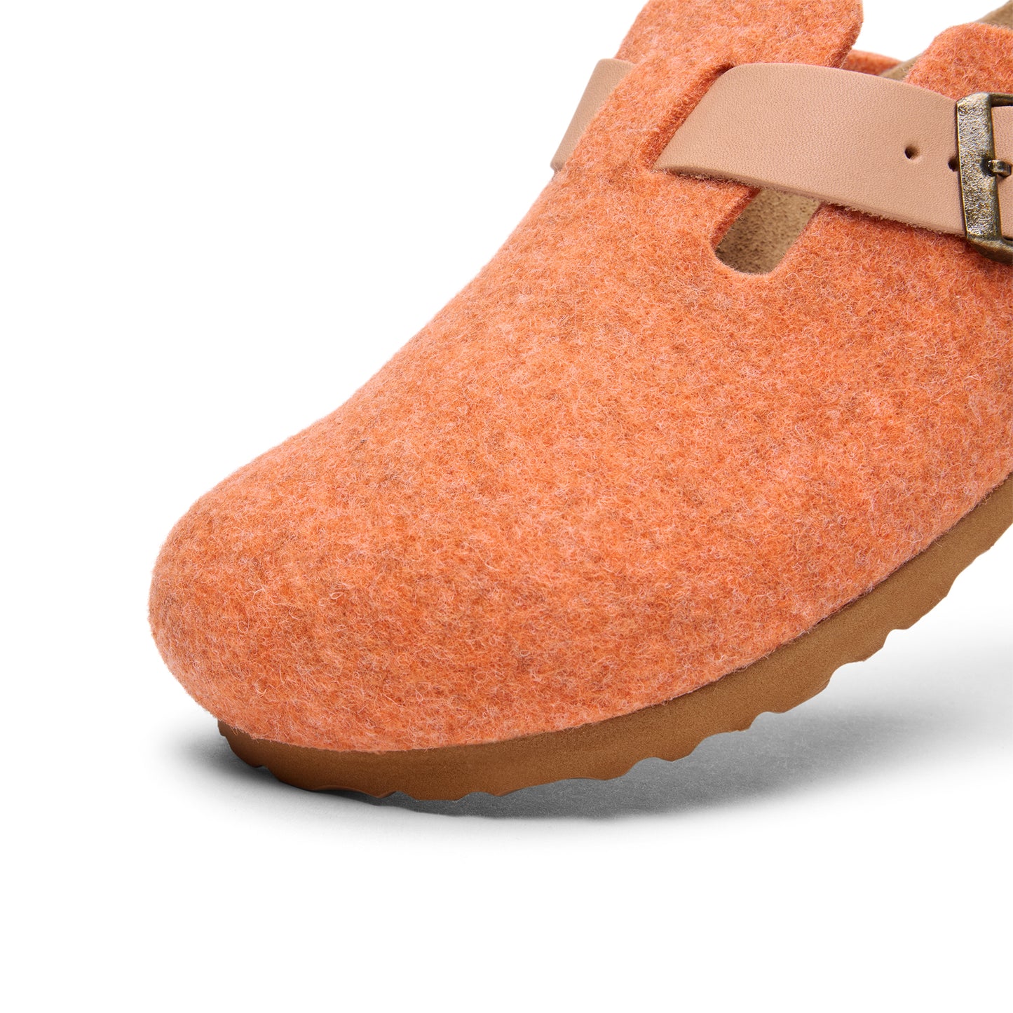 CNCPTS x Birkenstock Boston Felt (Orange)