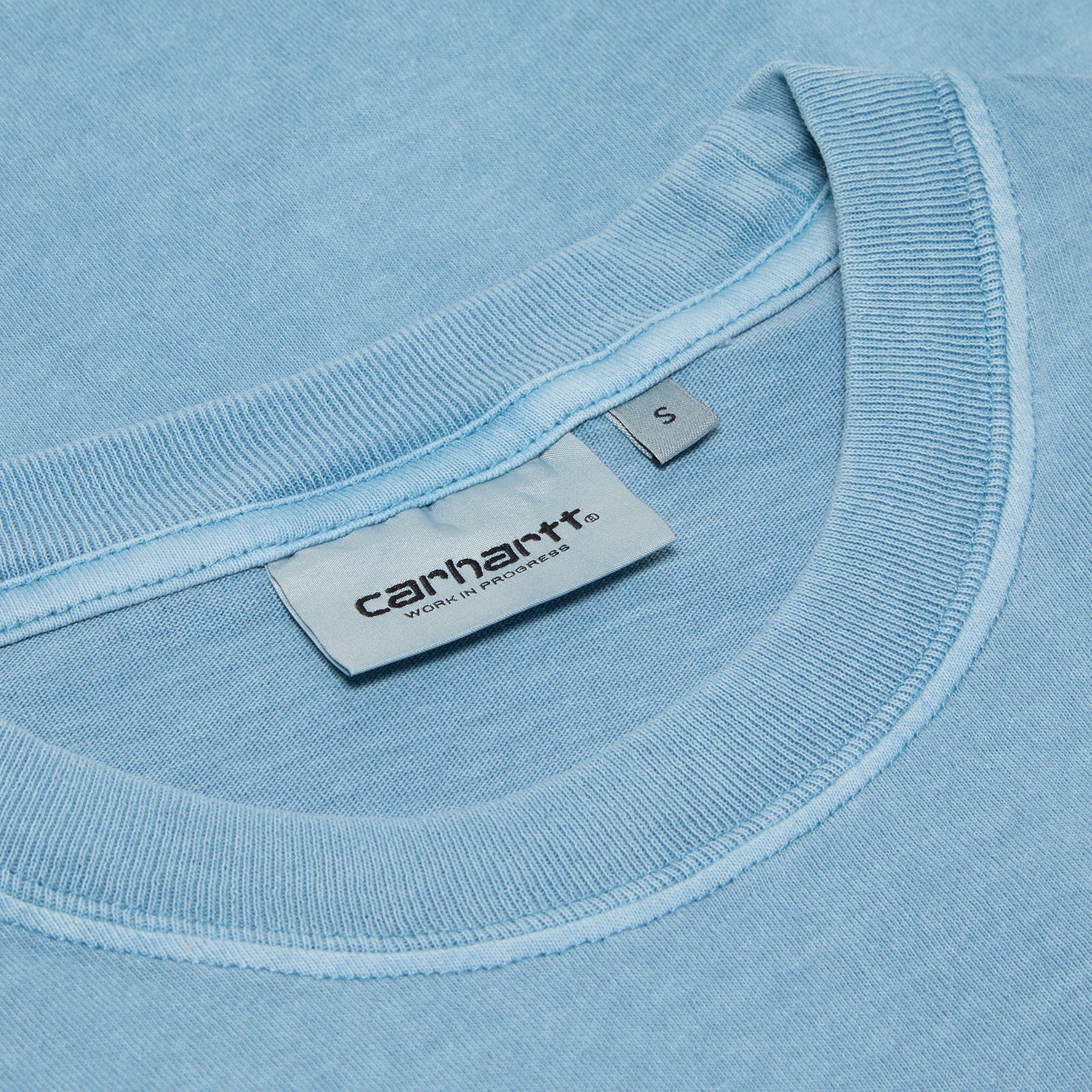 Carhartt WIP Nelson Long Sleeve T-Shirt (Clay blue)