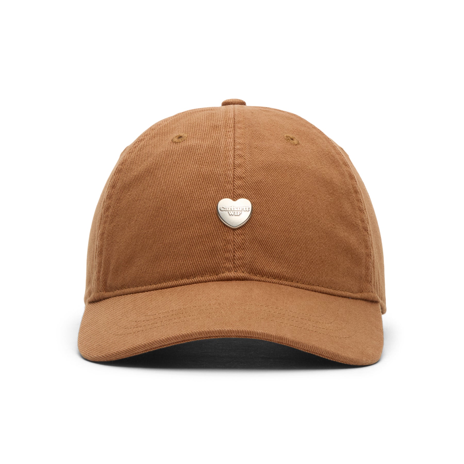 Carhartt WIP Heart Metal Cap (Hamilton Brown / Silver)