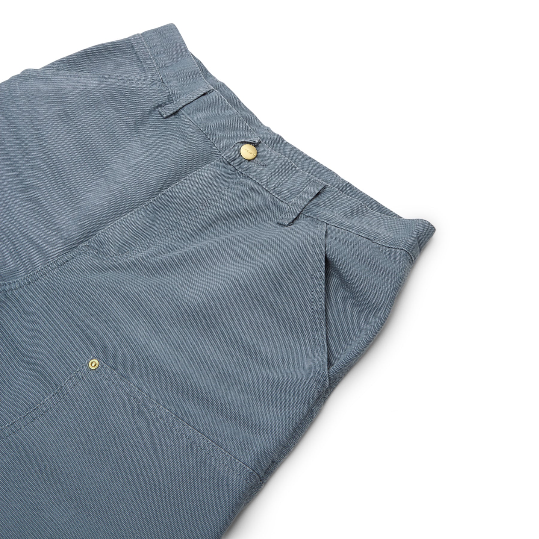 Carhartt WIP Double Knee Pant (Cozy Blue (Stone Canvas)) – CNCPTS Carhartt WIP Double Knee Pant (Cozy Blue (Stone Canvas)) – CNCPTS