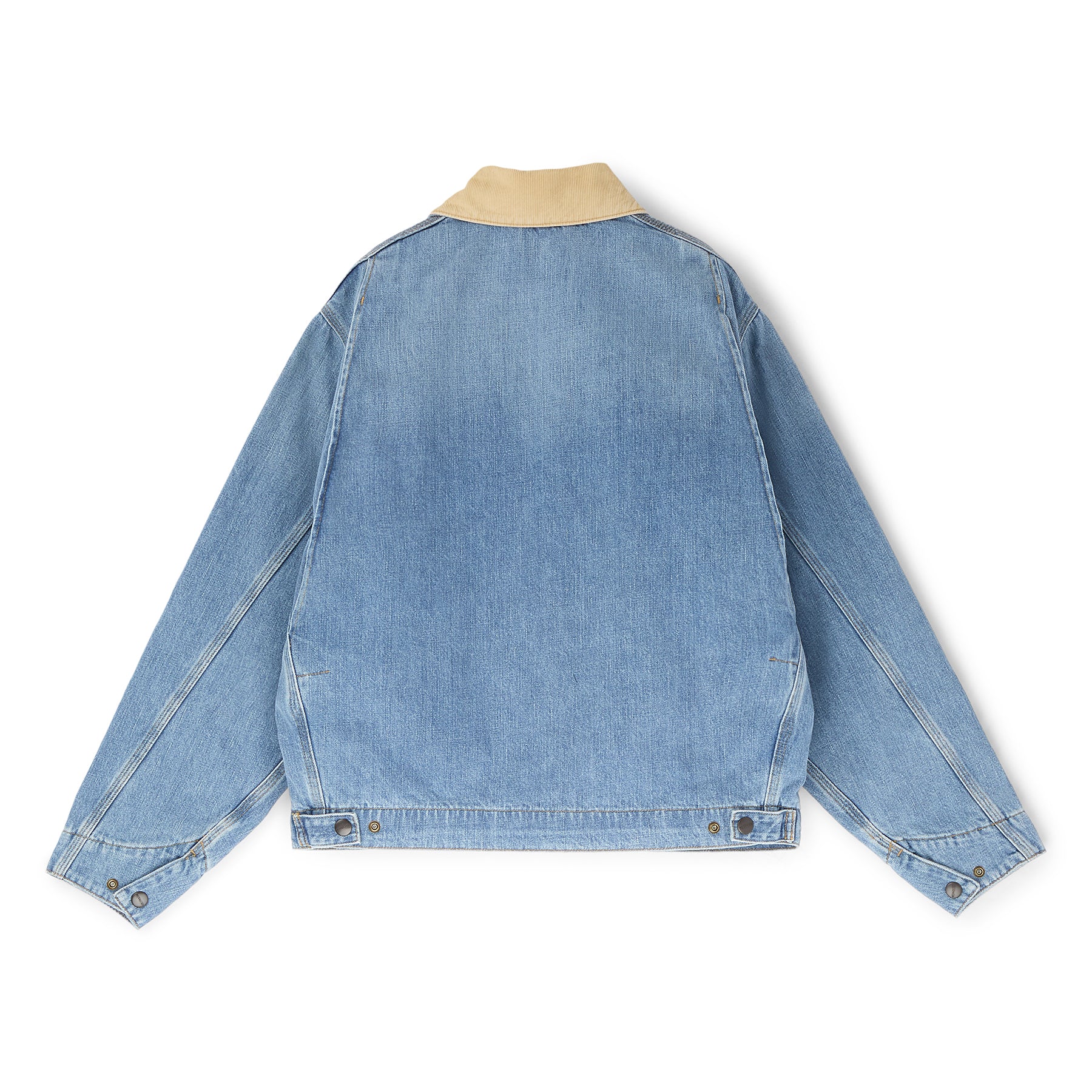 Carhartt WIP OG Detroit Jacket (Blue / Dusty H Brown (Burst Washed