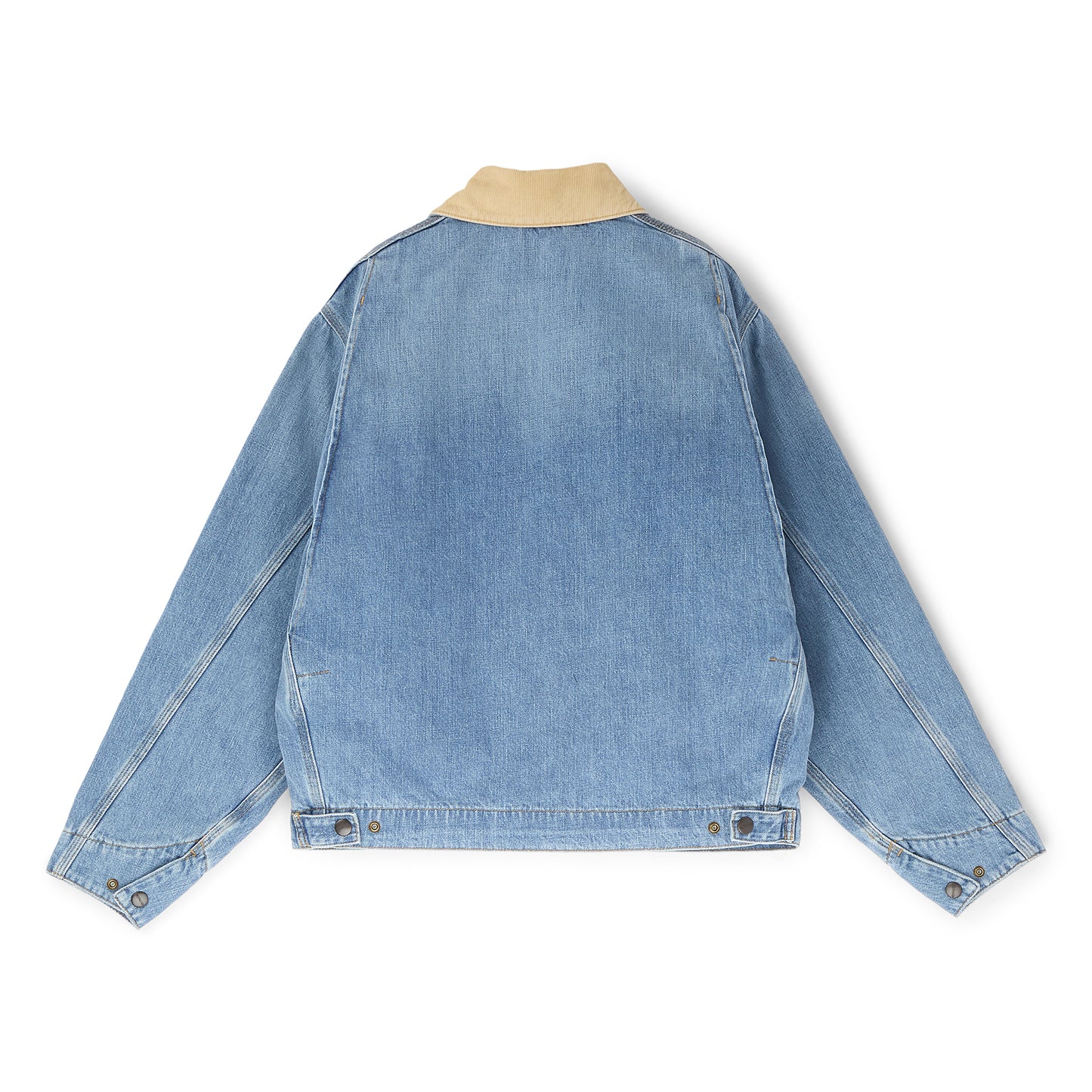 Carhartt WIP OG Detroit Jacket (Blue / Dusty H Brown (Burst Washed))