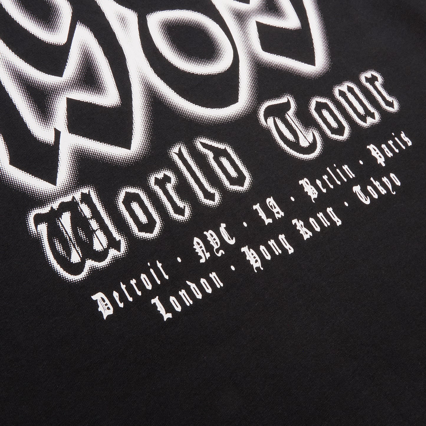 Carhartt WIP S/S World Tour T-Shirt (Black)