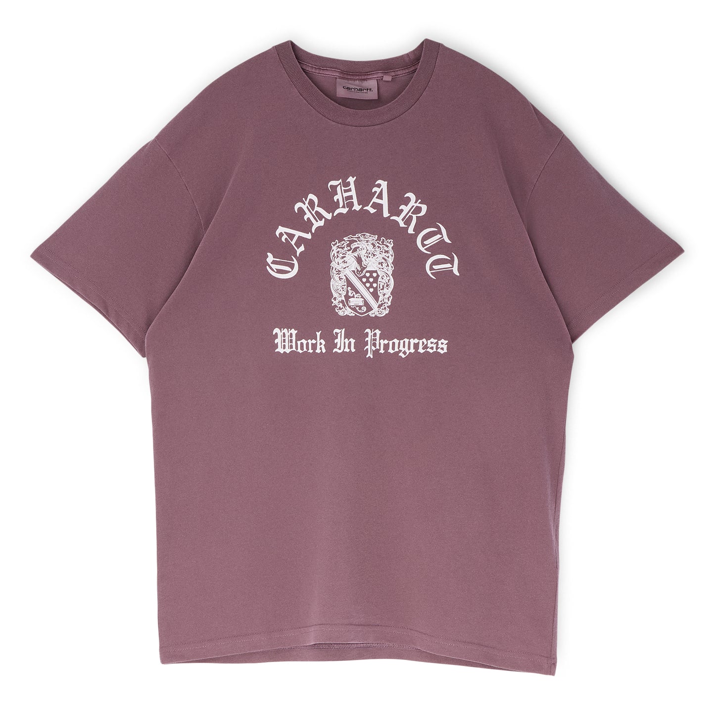 Carhartt WIP S/S Coat Of Arms T-Shirt (Cozy Purple (Garment Dyed))