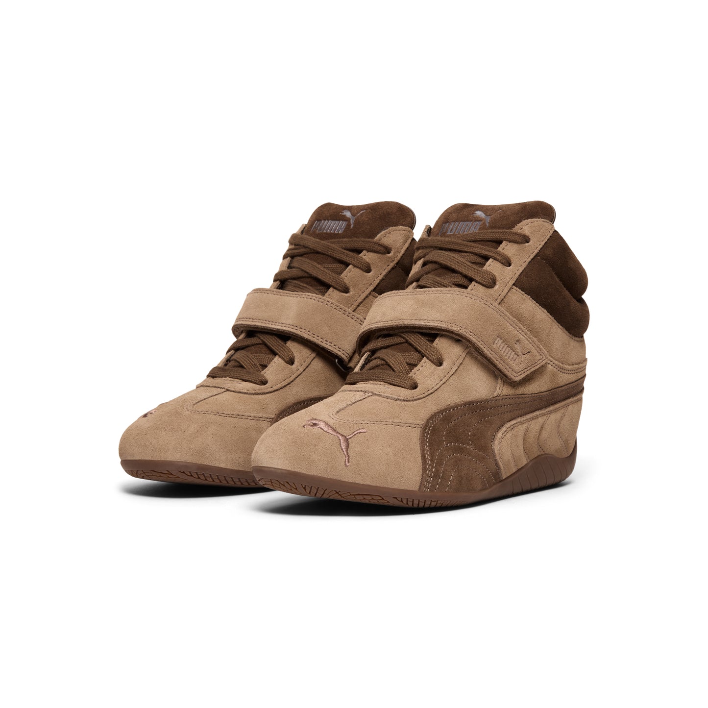Puma Speedcat Wedge (Totally Taupe/Chocolate)