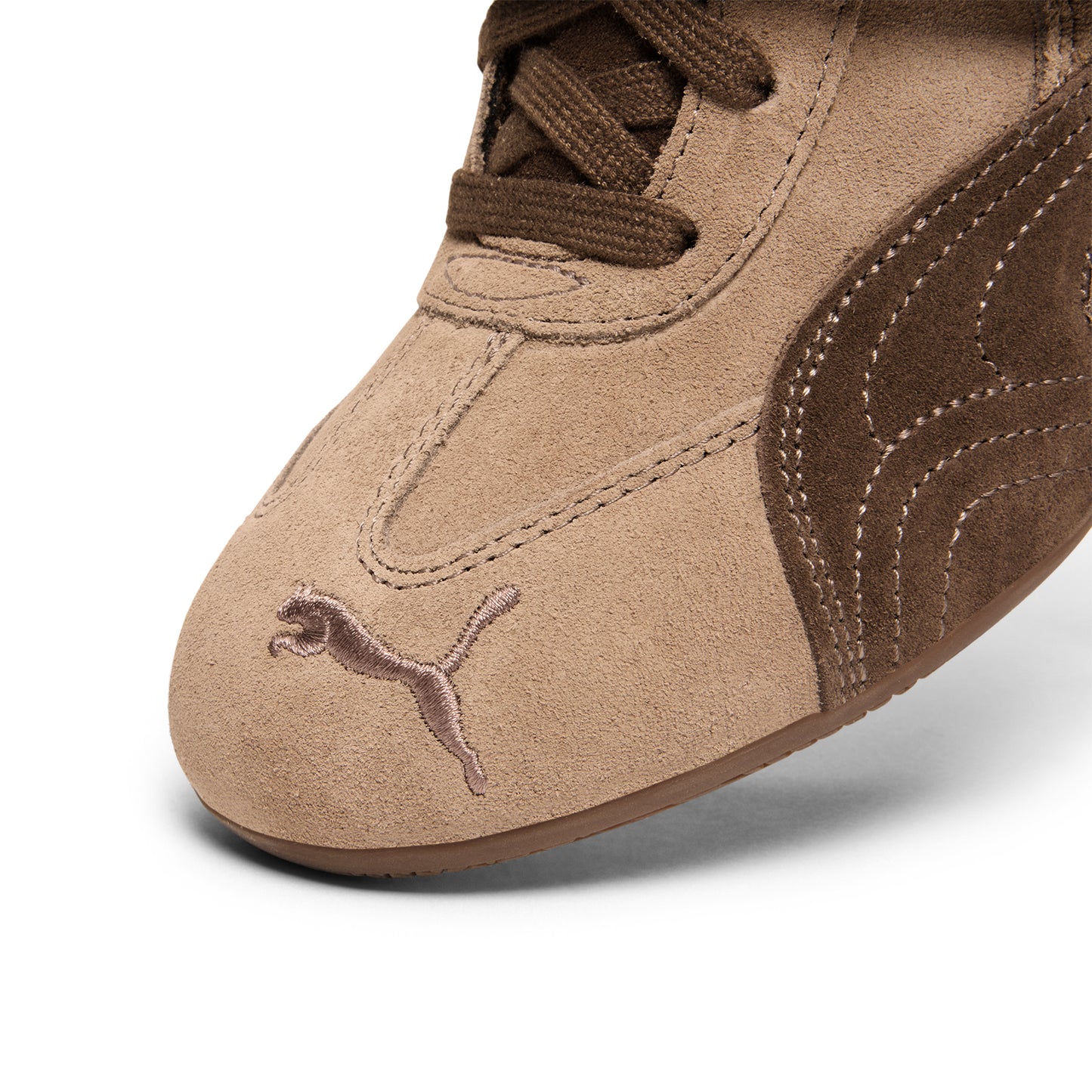 Puma Speedcat Wedge (Totally Taupe/Chocolate)