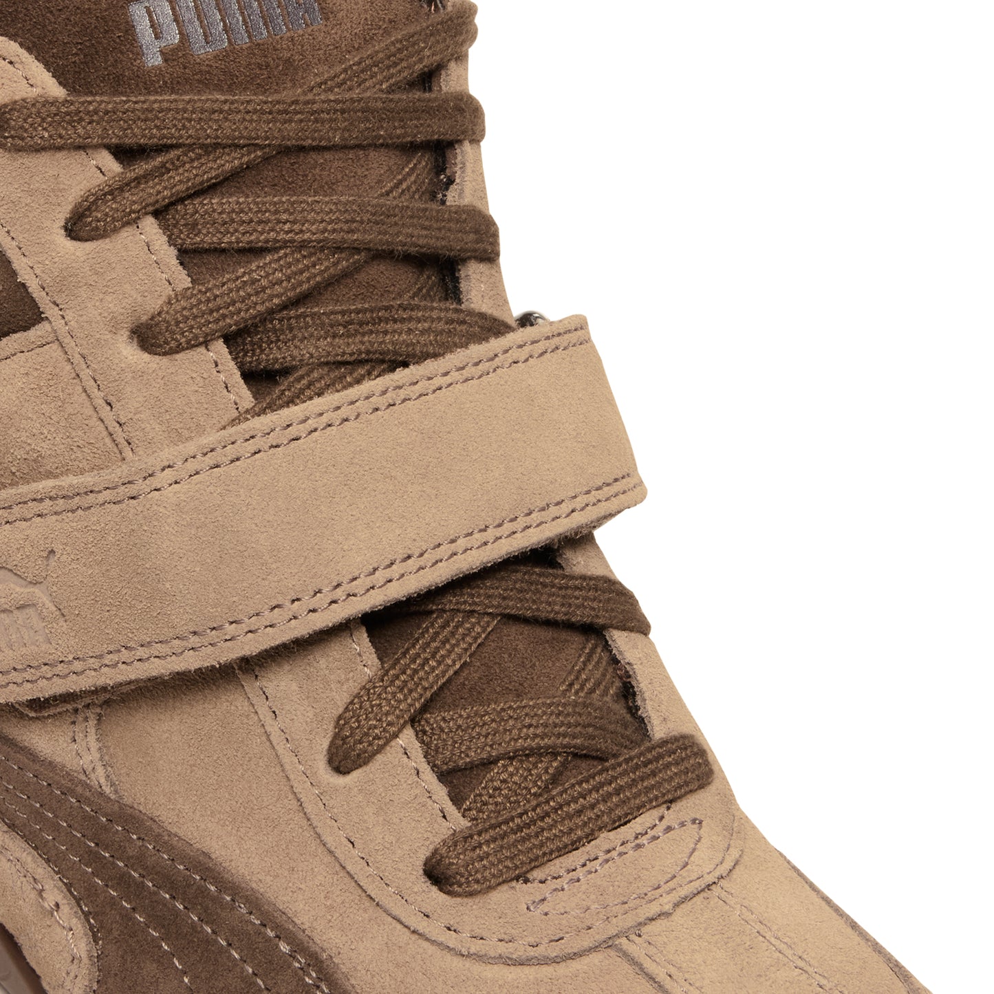 Puma Speedcat Wedge (Totally Taupe/Chocolate)