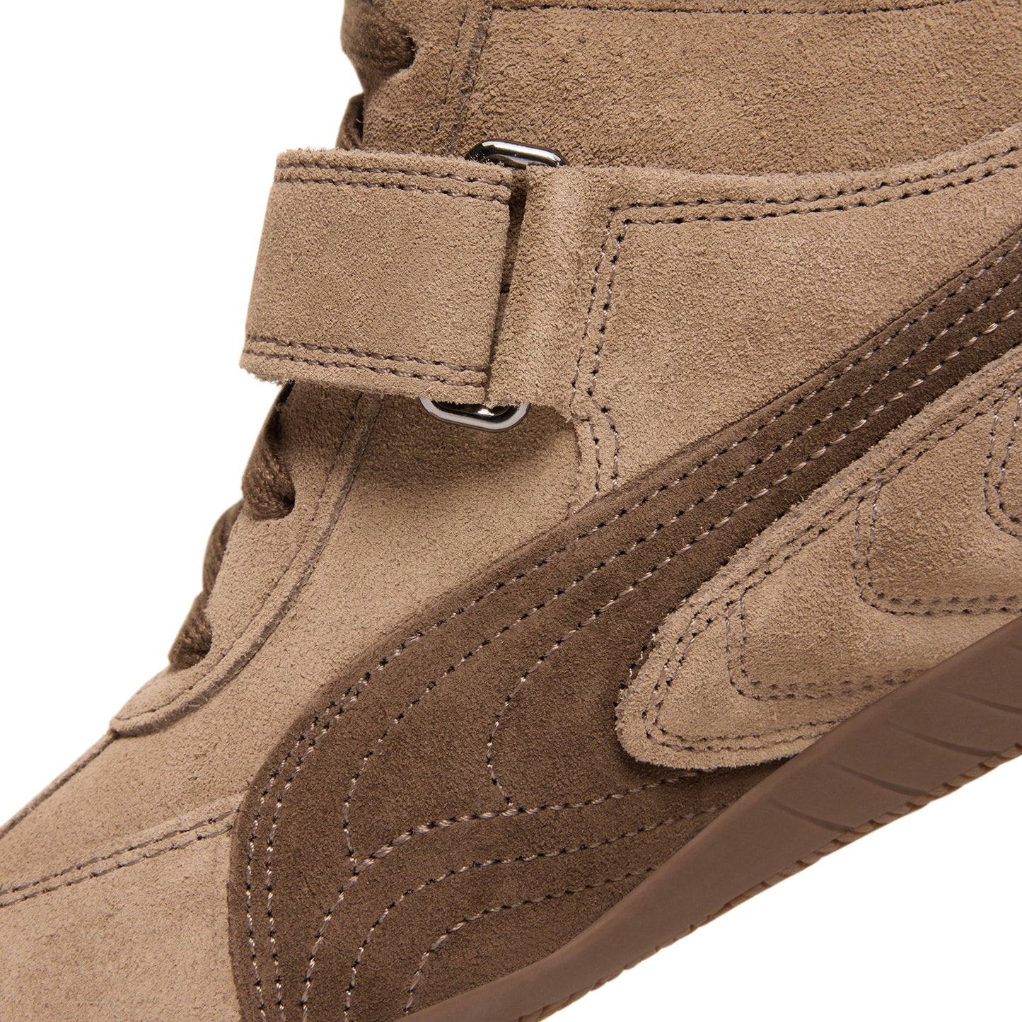 Puma Speedcat Wedge (Totally Taupe/Chocolate)