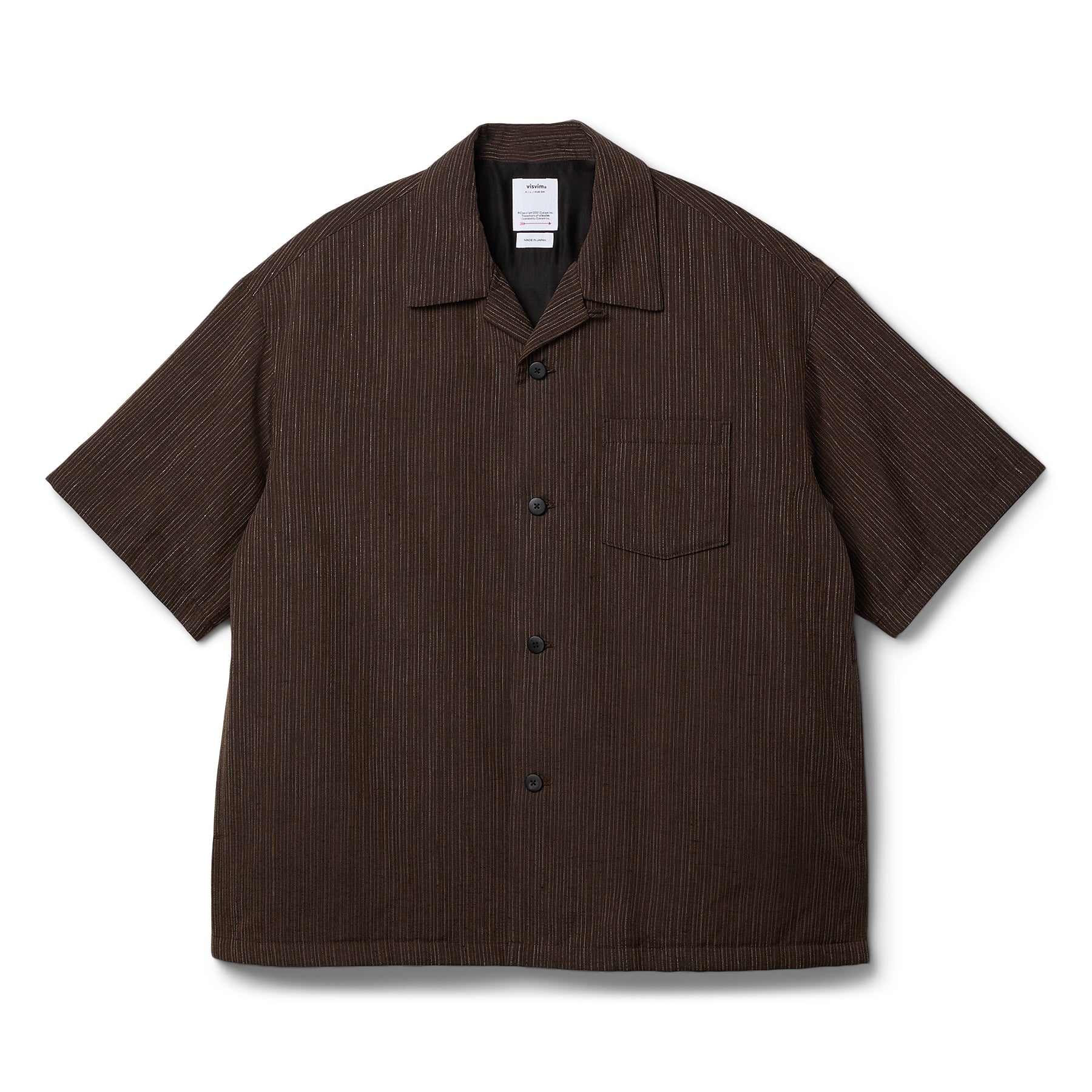 Visvim Wallis Down Shirt Santome (Brown)