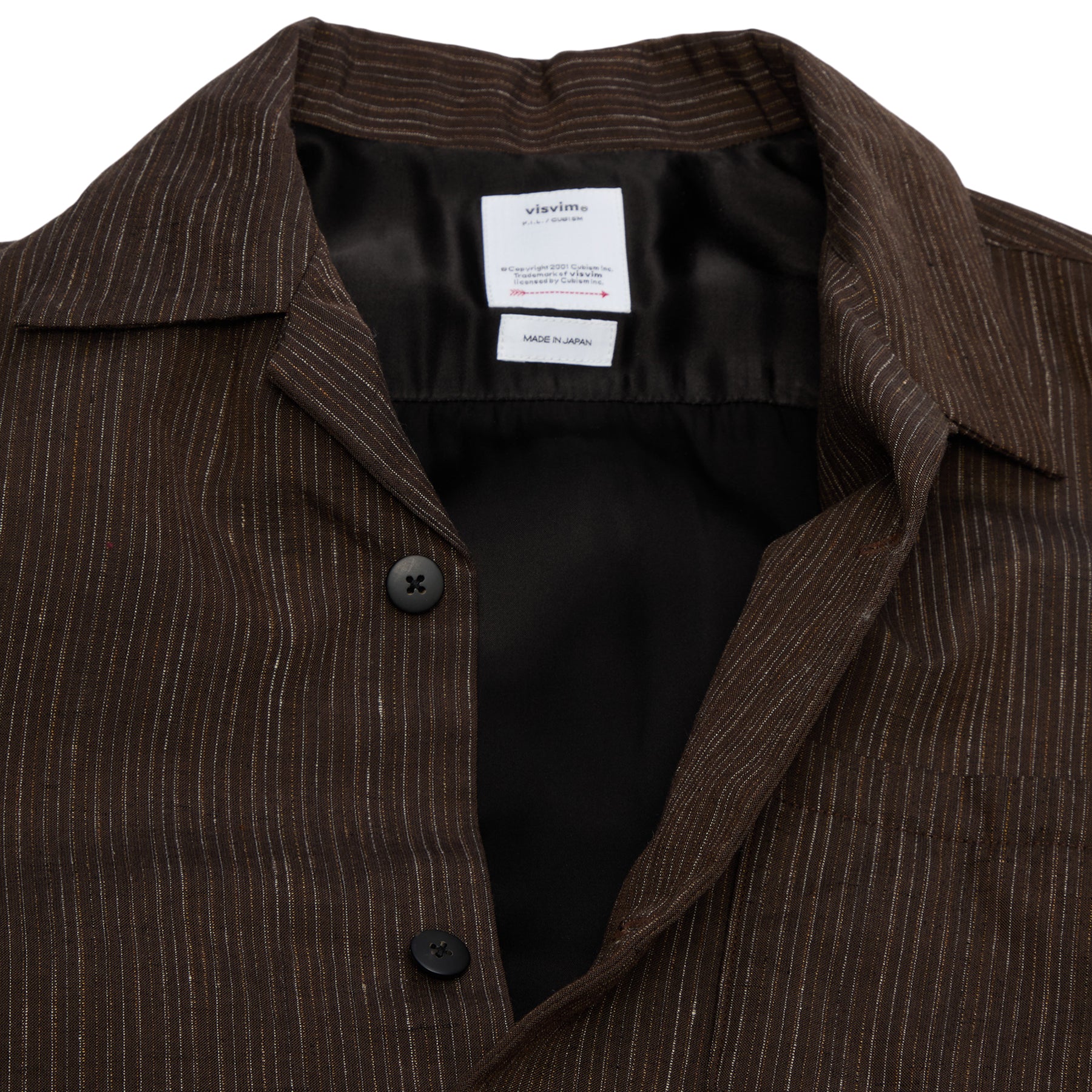 Visvim Wallis Down Shirt Santome (Brown)