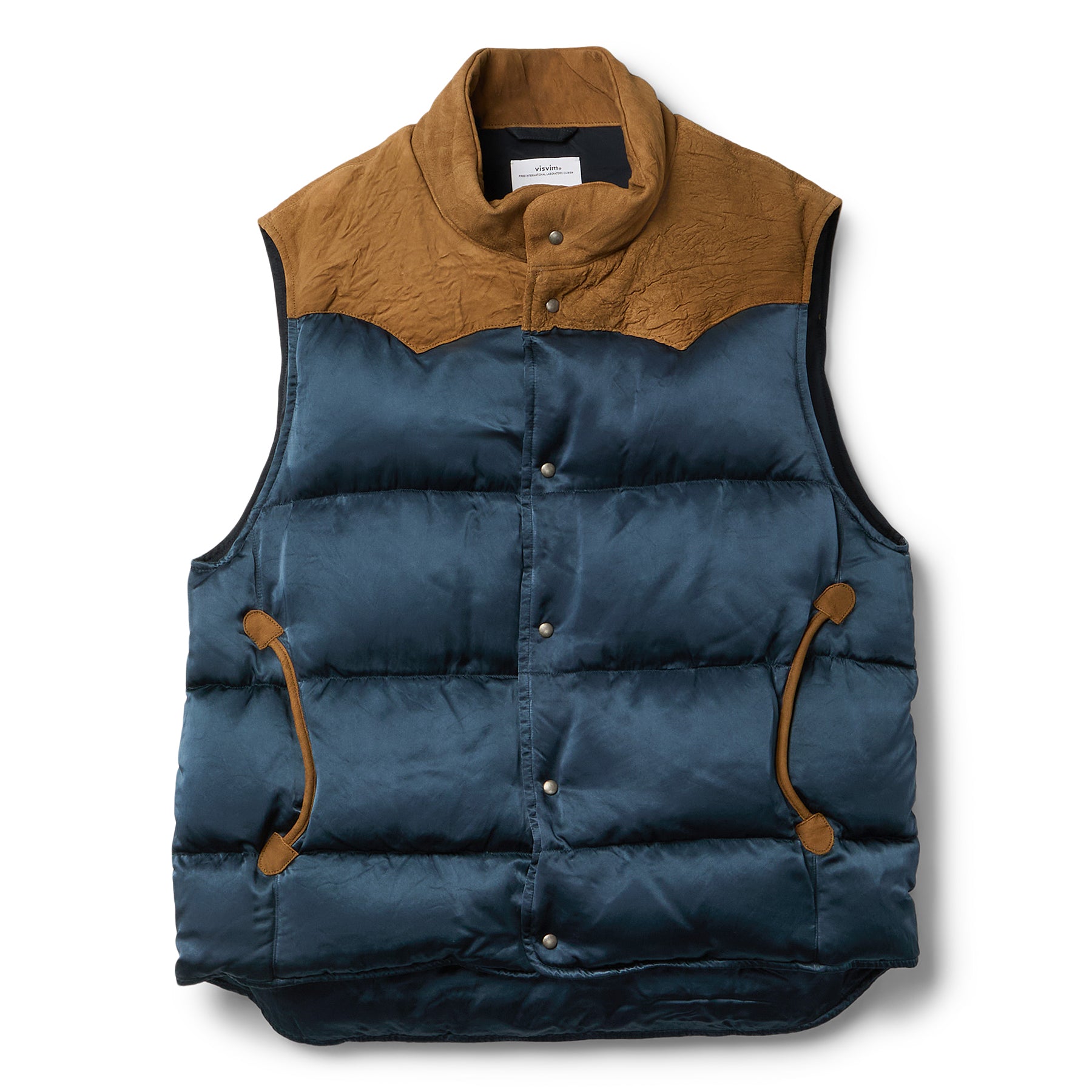 Visvim Colter Down Vest (Navy)