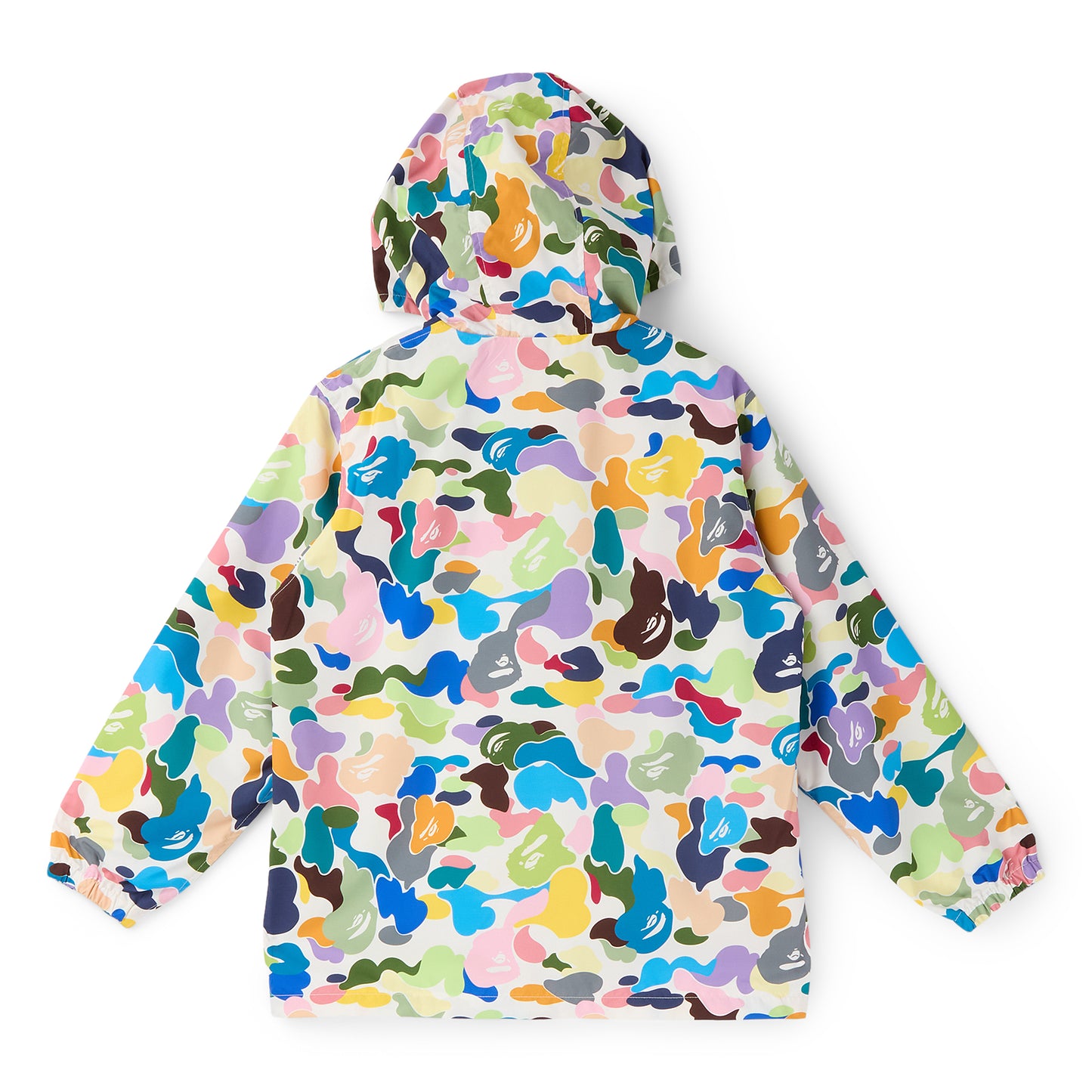 A Bathing Ape Kids Multi Camo Jacket (White)