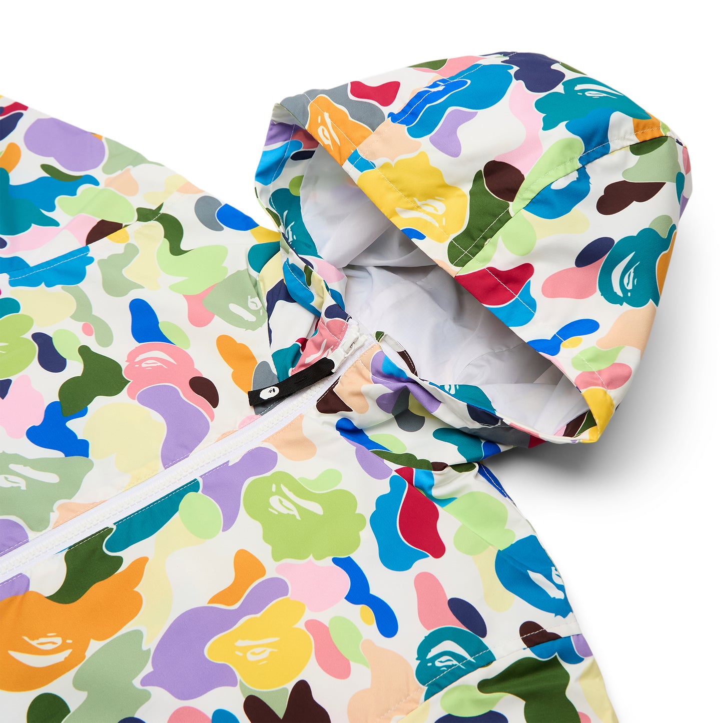 A Bathing Ape Kids Multi Camo Jacket (White)