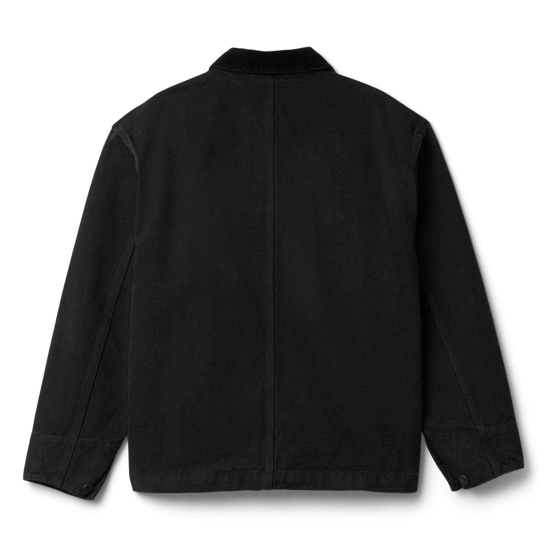 A Bathing Ape  Line Camo Jacquard Patched Pocket Garment Dye Work Jacket (Black)