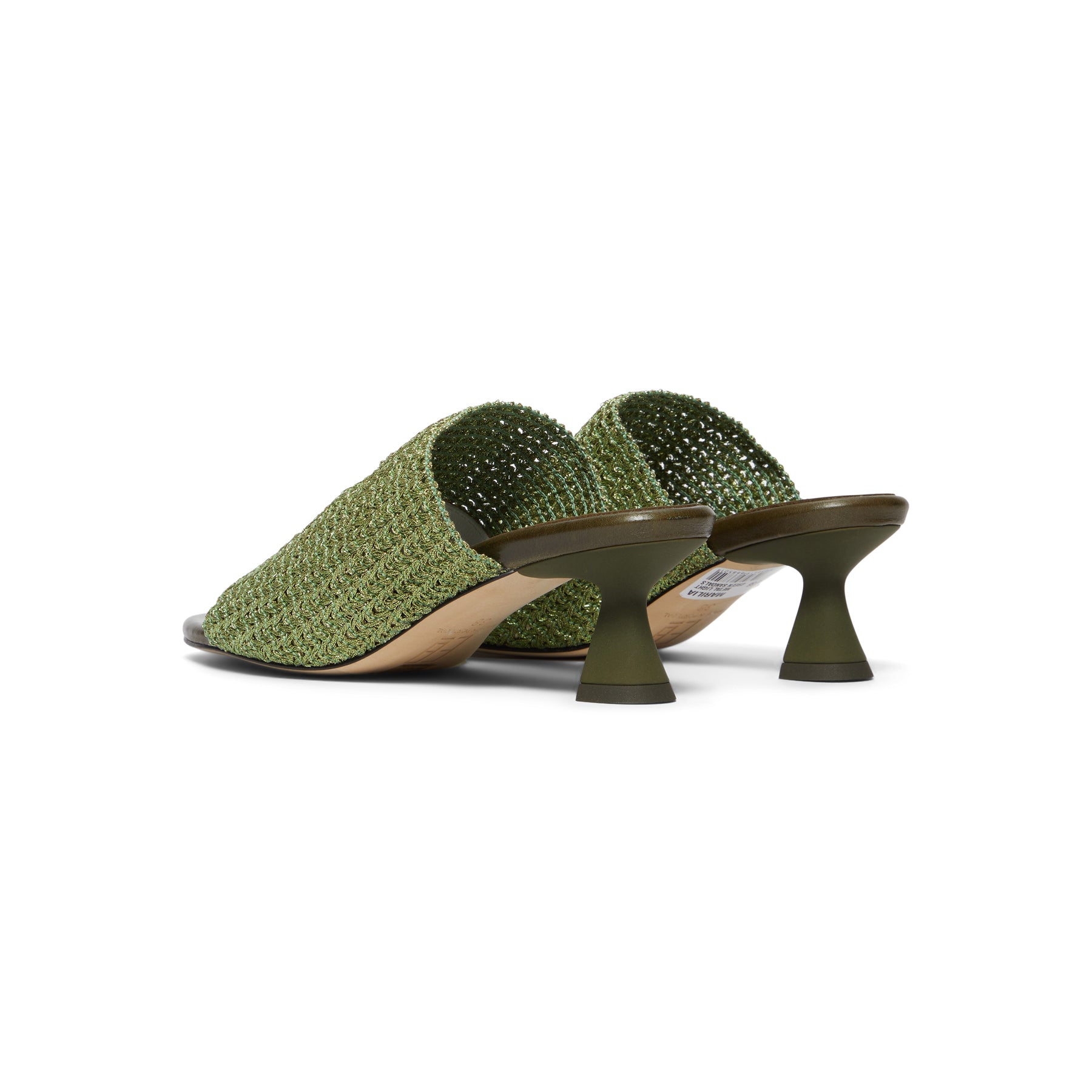 Miista Marilia Metal Sandals (Green)