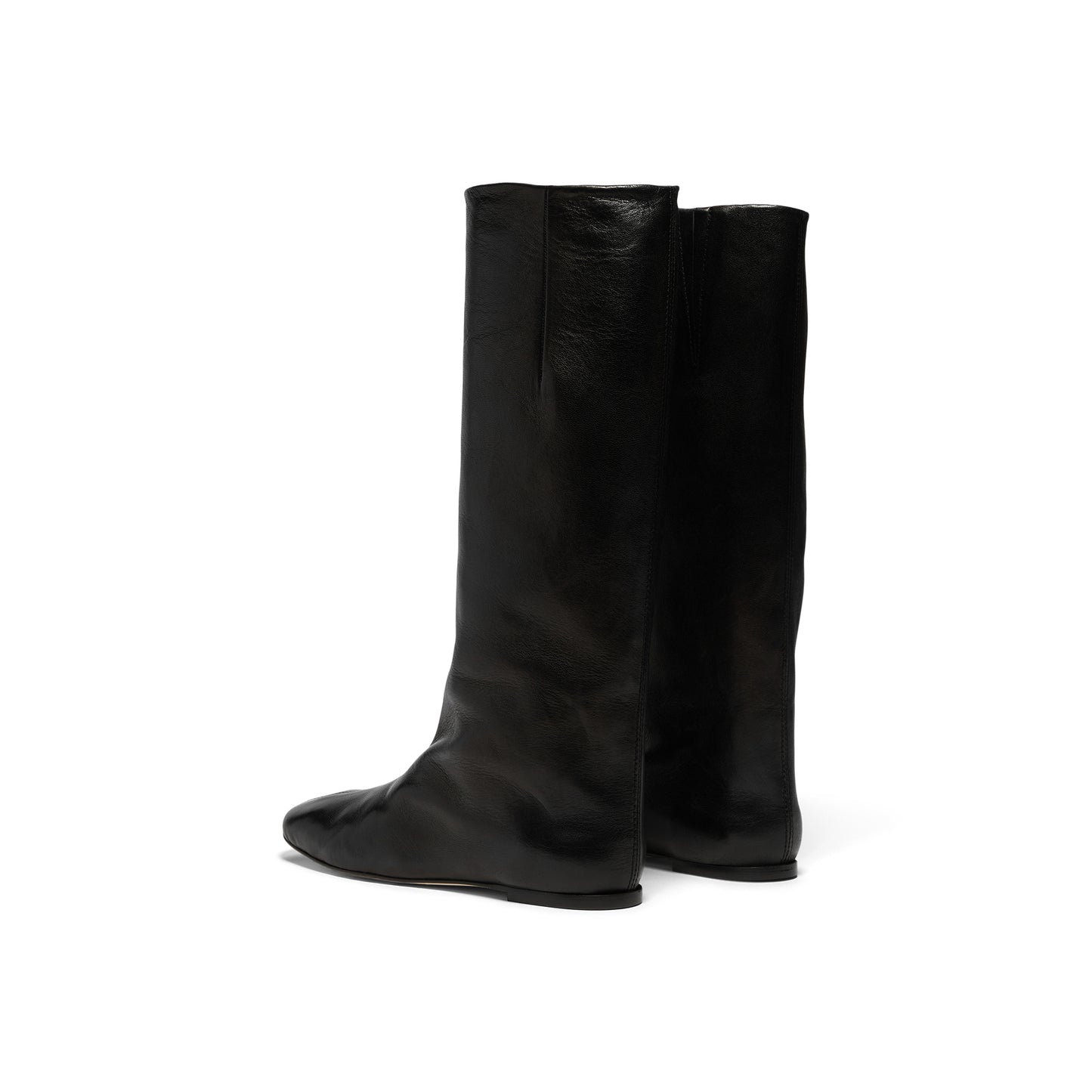 Miista Severine Black Tall Boots (Black)
