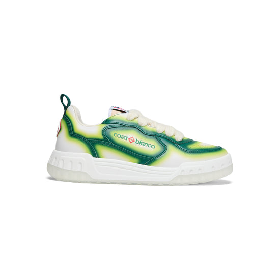 Casablanca Womens Court Sneaker (Green Fade)