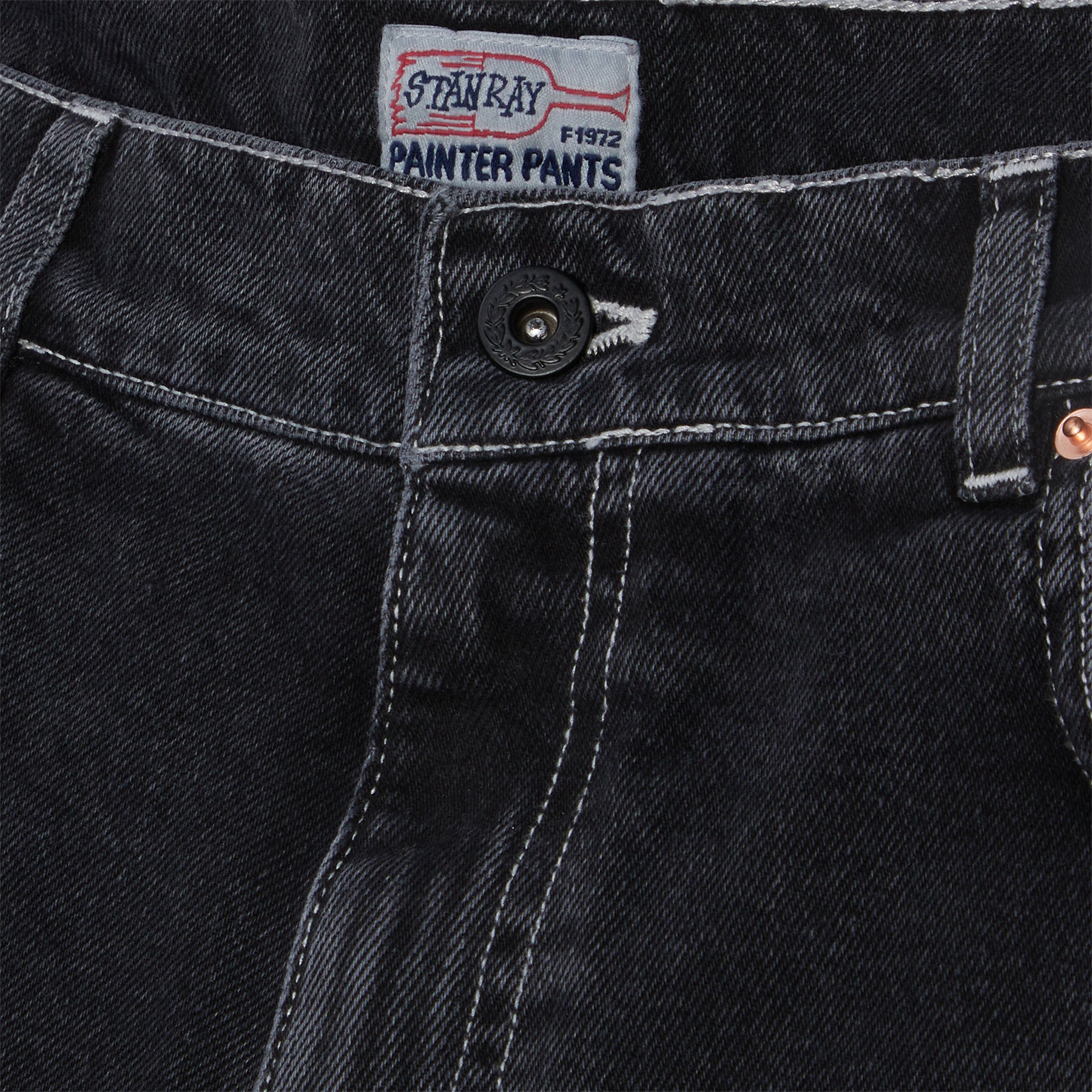 Stan Ray Wide 5 Short (Washed Black)