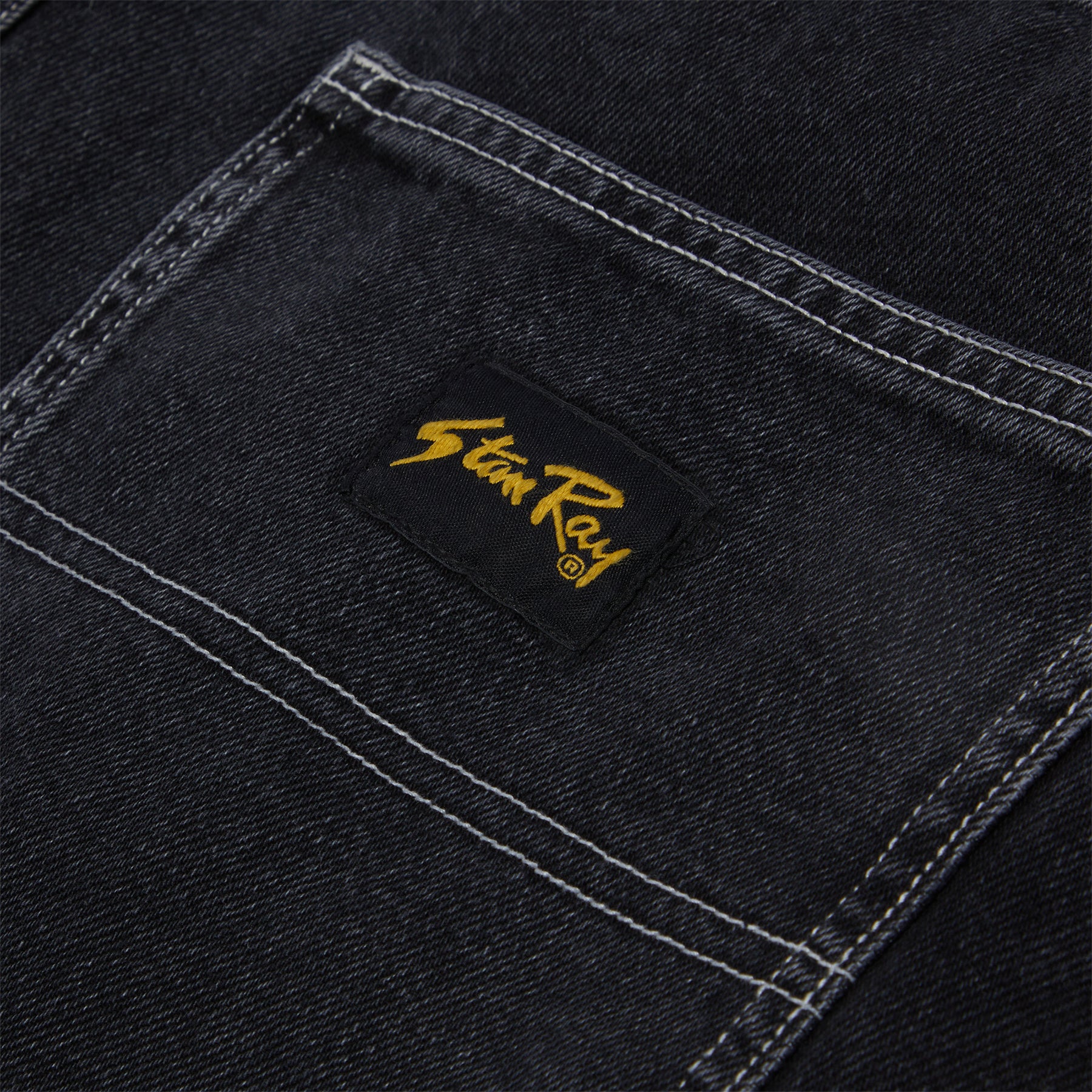 Stan Ray Wide 5 Short (Washed Black)