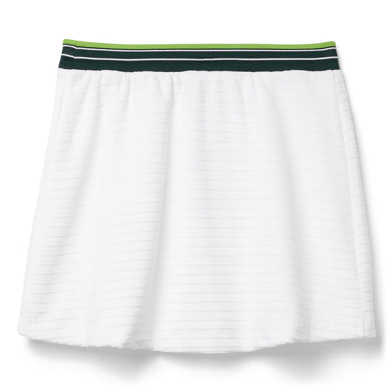 Casablanca Hippie Tennis Skirt (White)