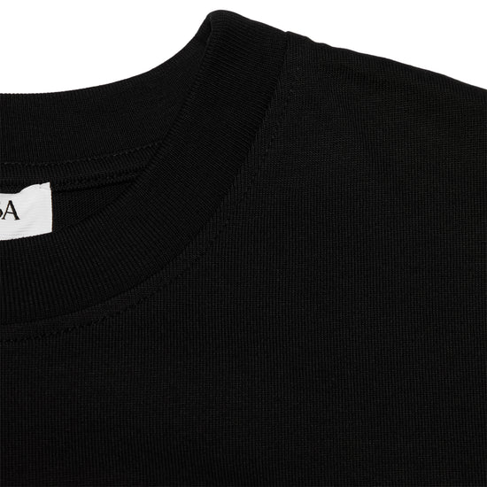 Casablanca Montagne White Snow Printed T-Shirt (Black)