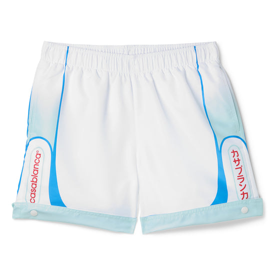 Casablanca Fuji Swim Shorts (White)