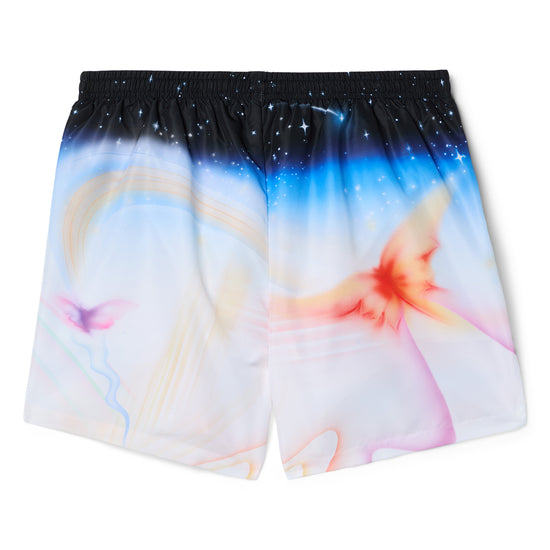 Casablanca Galaxy Swim Shorts (Black/Multi)