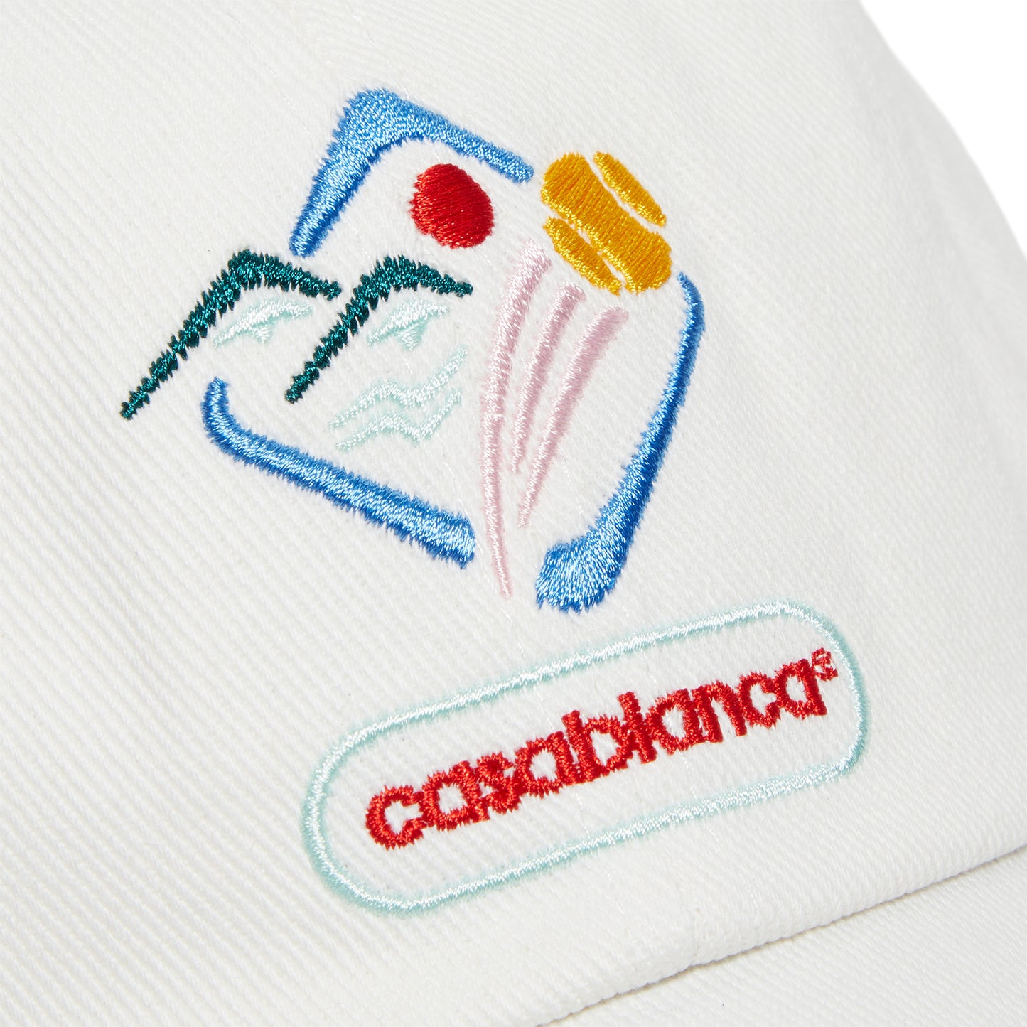 Casablanca Montagne Sportif Cap (White)