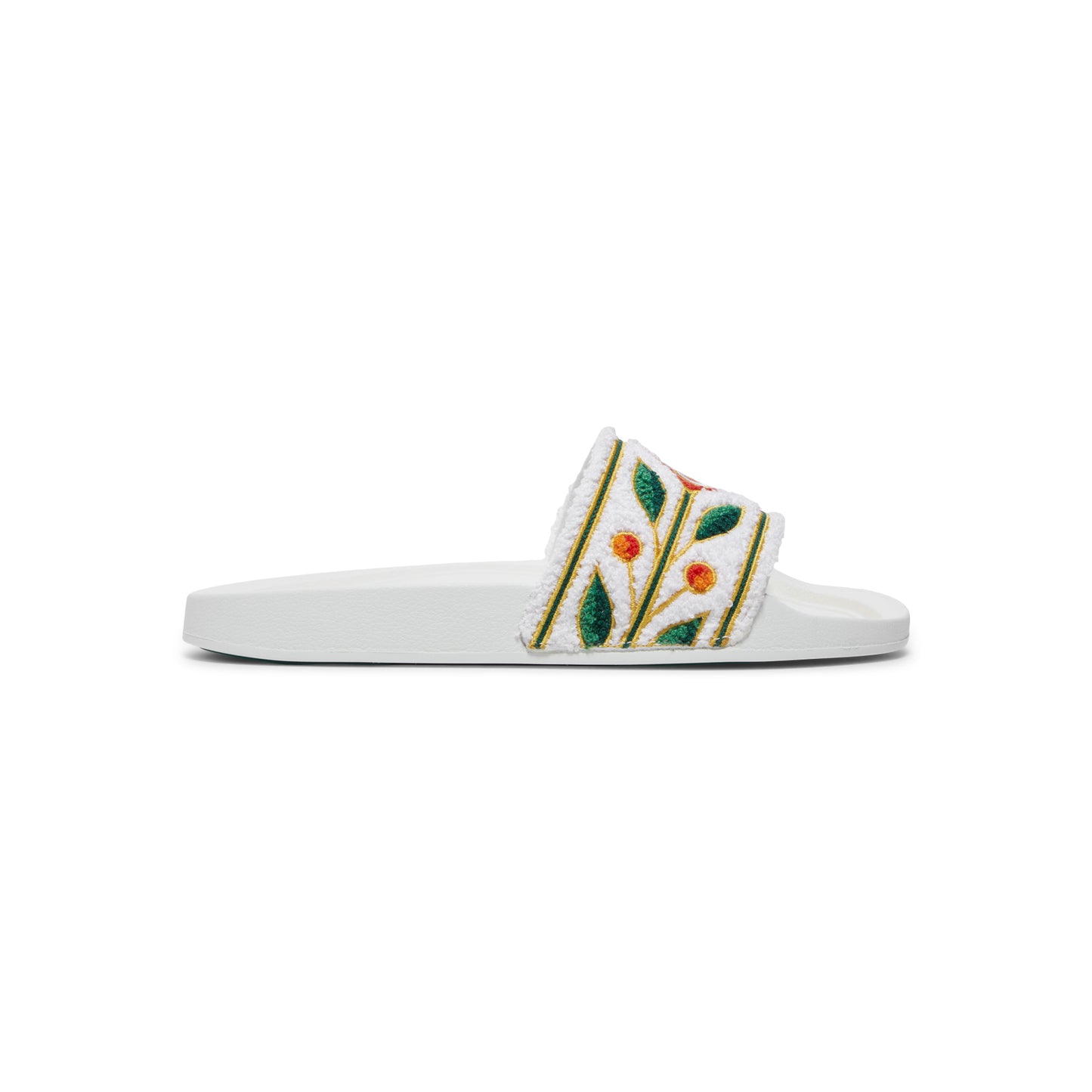 Casablanca Laurel Terry Slider (White)