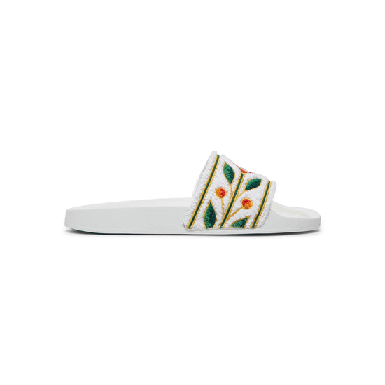 Casablanca Laurel Terry Slider (White)