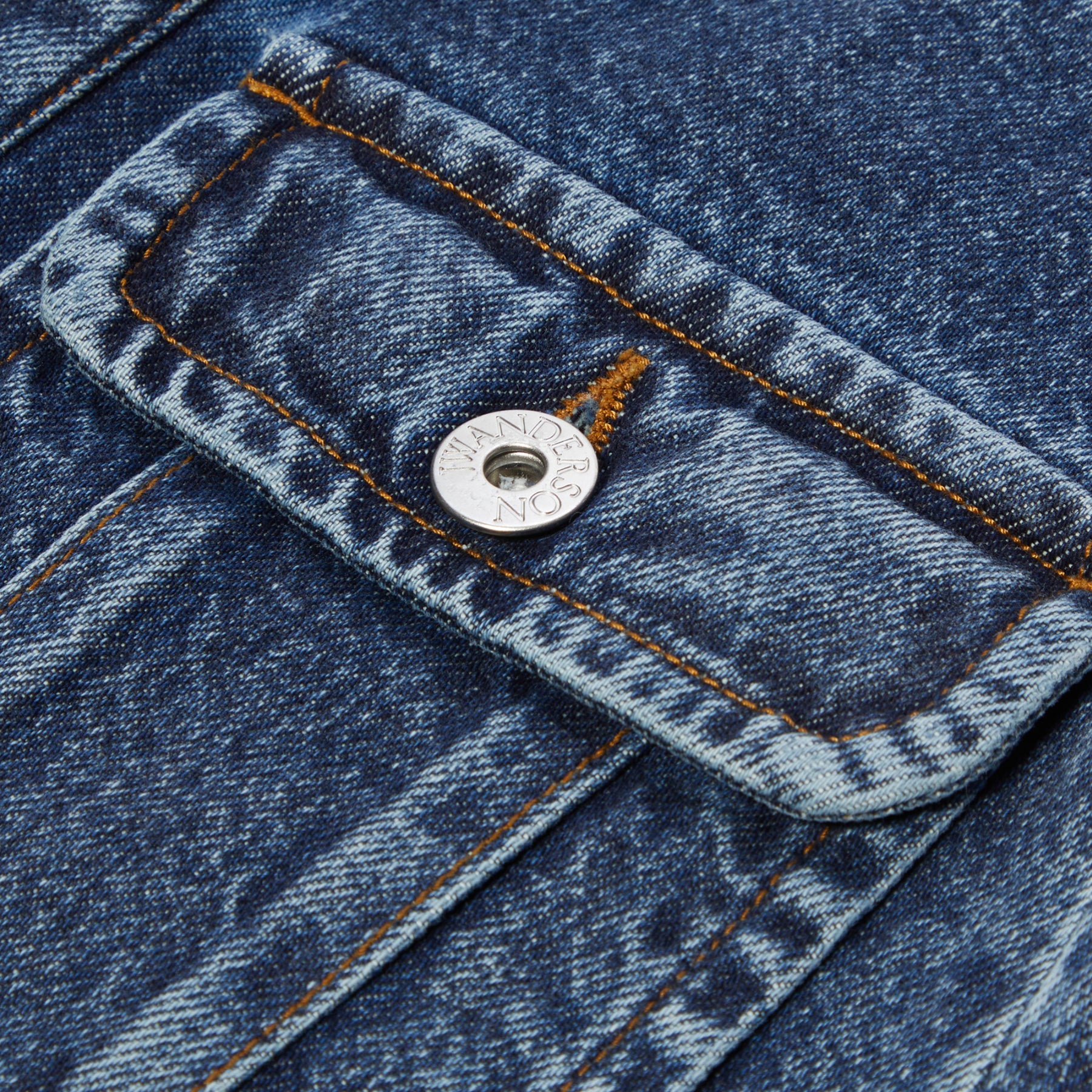 JW Anderson Patch Pocket Mini Skirt (Mid Blue) – CNCPTS