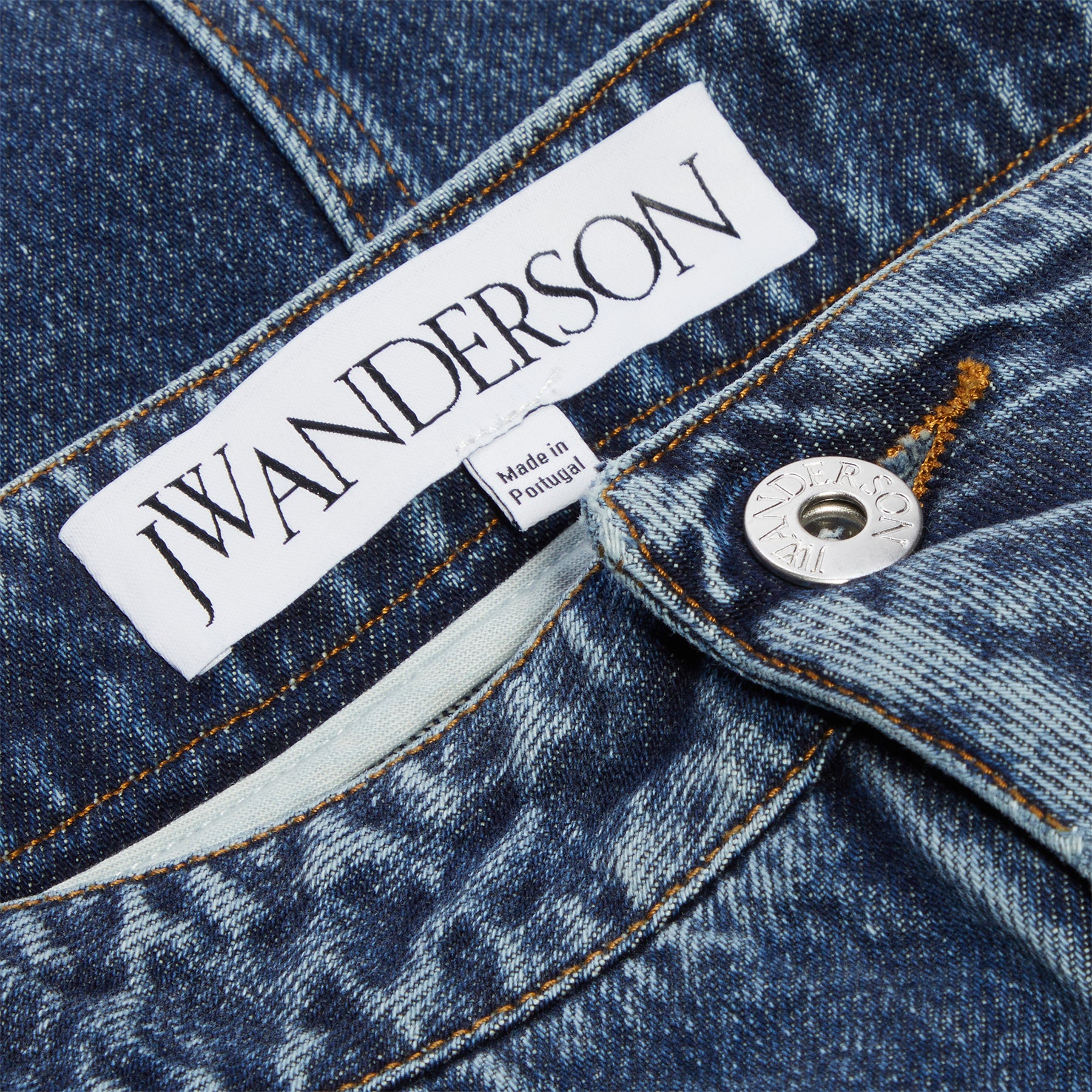 JW Anderson Patch Pocket Mini Skirt (Mid Blue) – CNCPTS