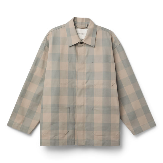 JW Anderson Patch Pocket Overshirt (Dove Grey)