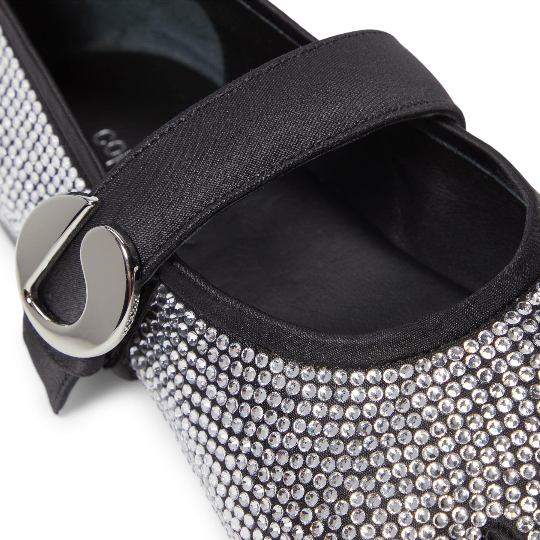 COPERNI Crystal-Embellished Five-Toe Ballerina Belt Flat